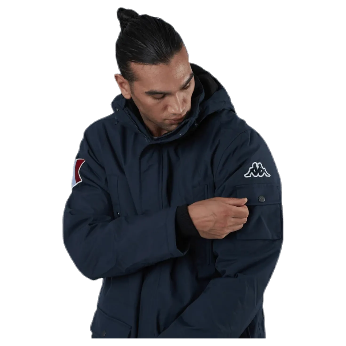Jackson Winter Jacket Hood Blue