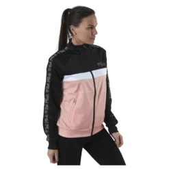 Jacoba Taped Track Jacket Pink