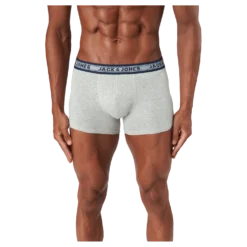 Jacoliver Trunks 5 Pack Noos Dark Grey Melange