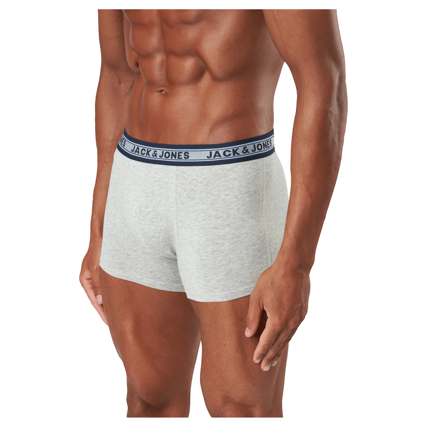 Jacoliver Trunks 5 Pack Noos Dark Grey Melange