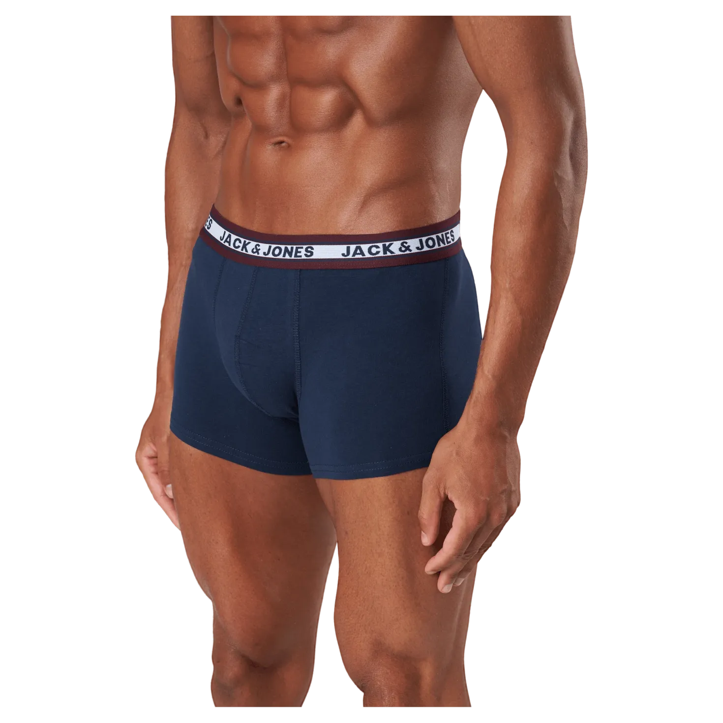 Jacoliver Trunks 5 Pack Noos Dark Grey Melange