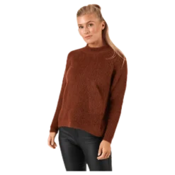 Jade L/S Pullover Knt Beige