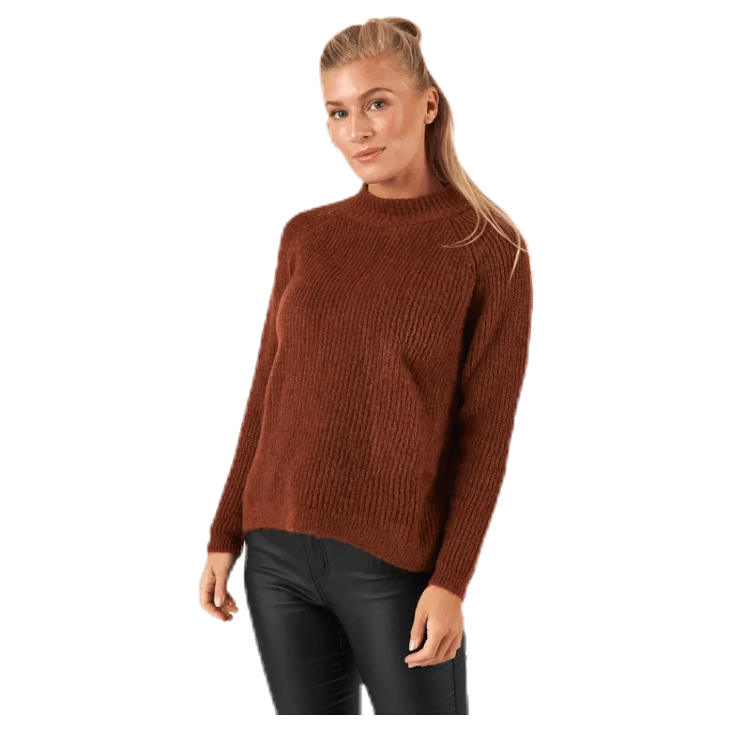 Jade L/S Pullover Knt Beige