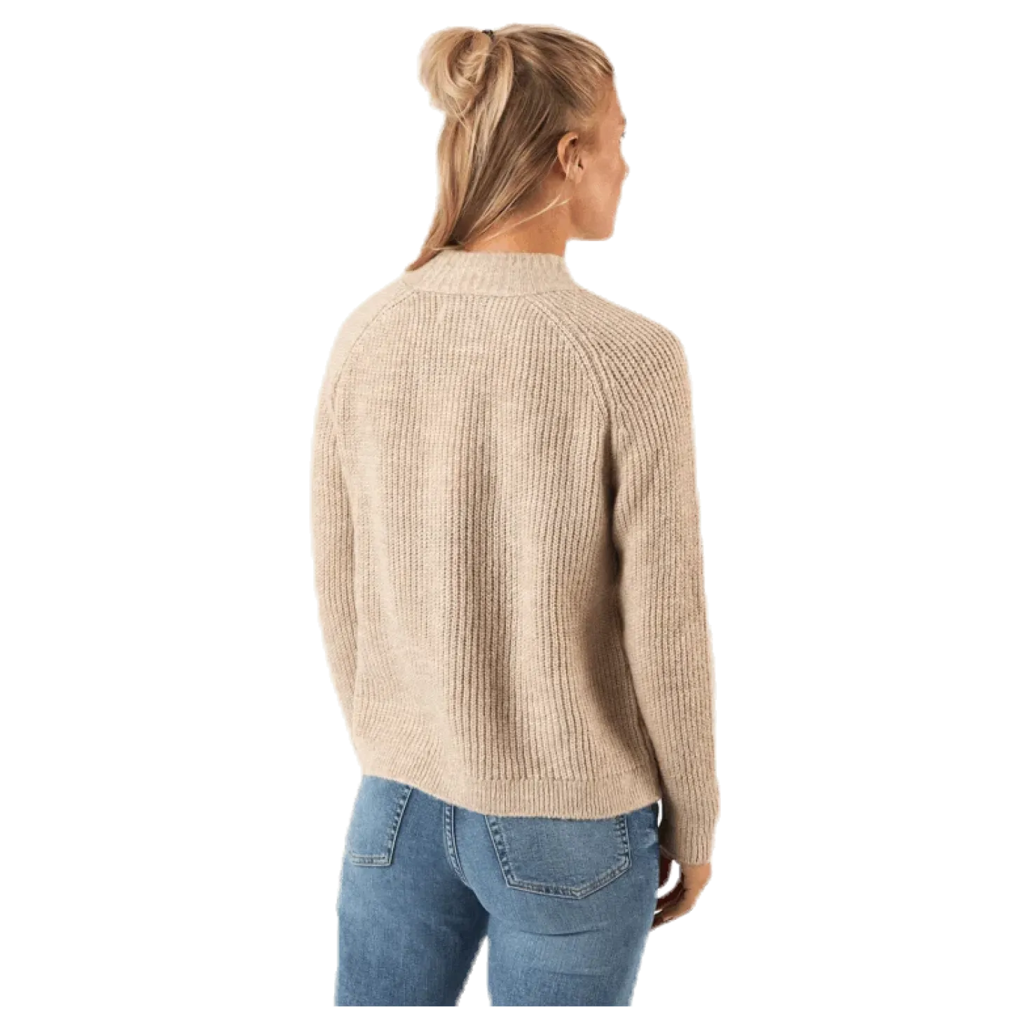 Jade L/S Pullover Knt Grey