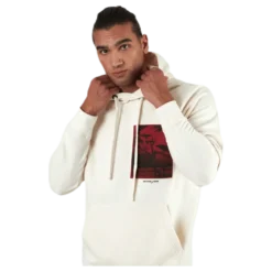 Jade Sweat Hood White