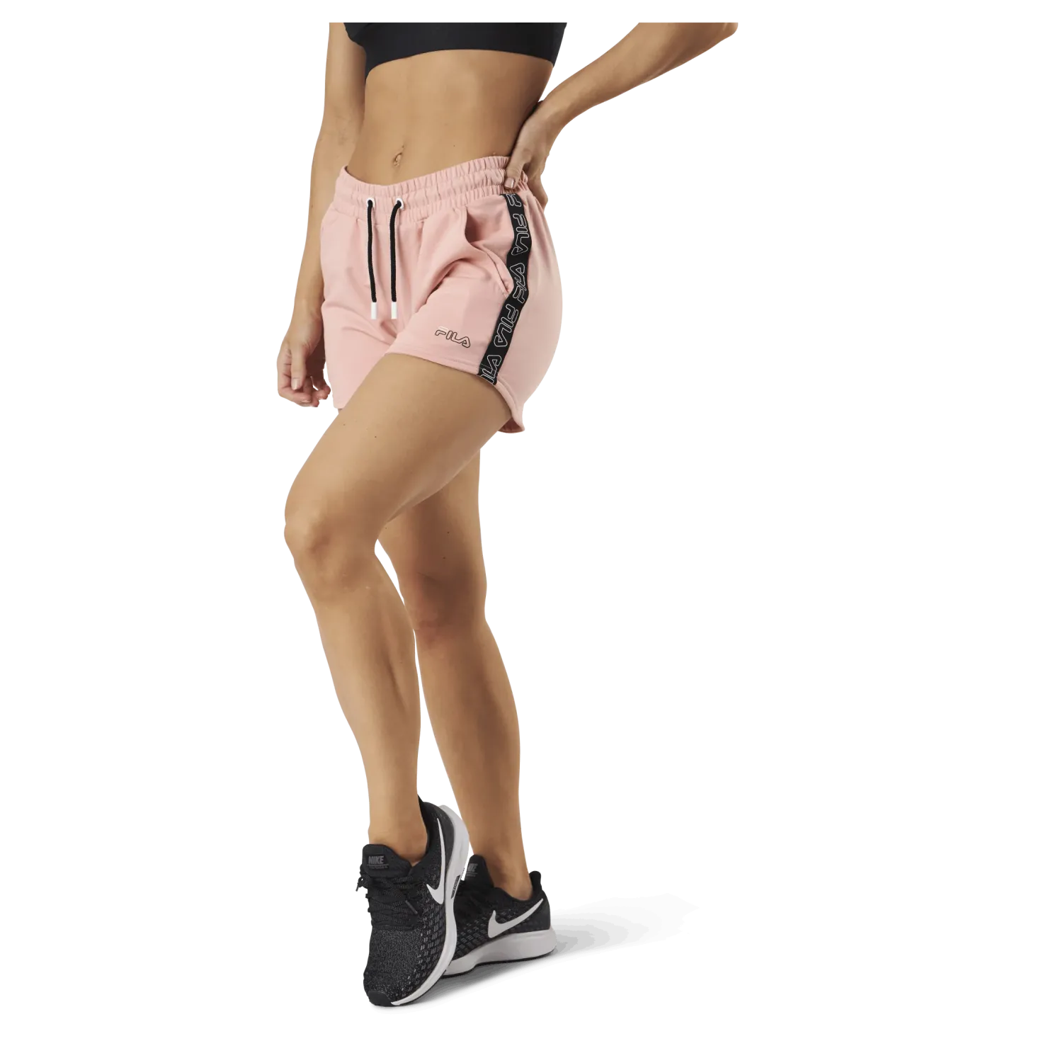 Jadiana Taped Shorts Pink