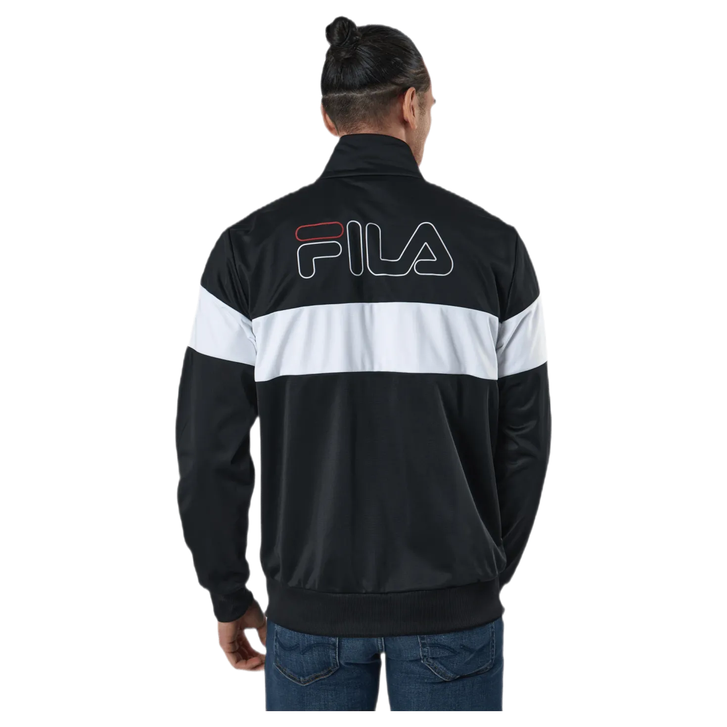 Jairus Taped Track Jacket Black