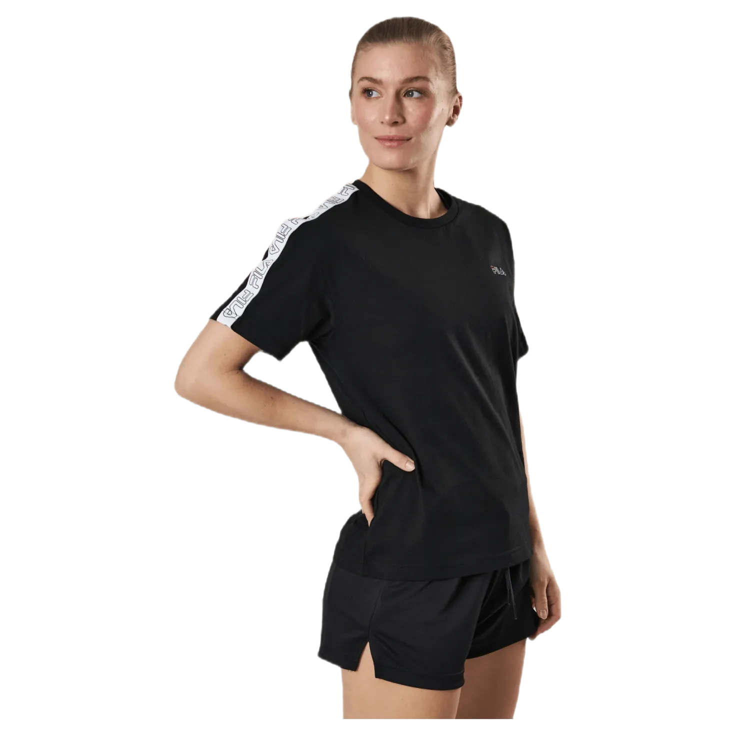 Jakena Taped Tee Black