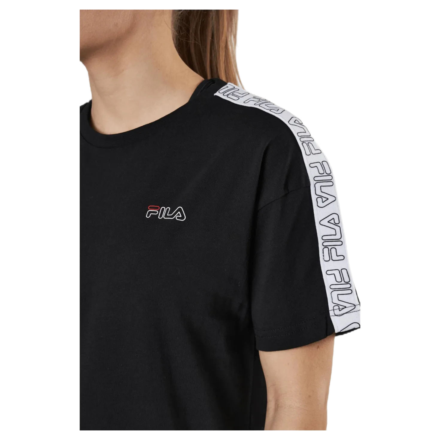 Jakena Taped Tee Black