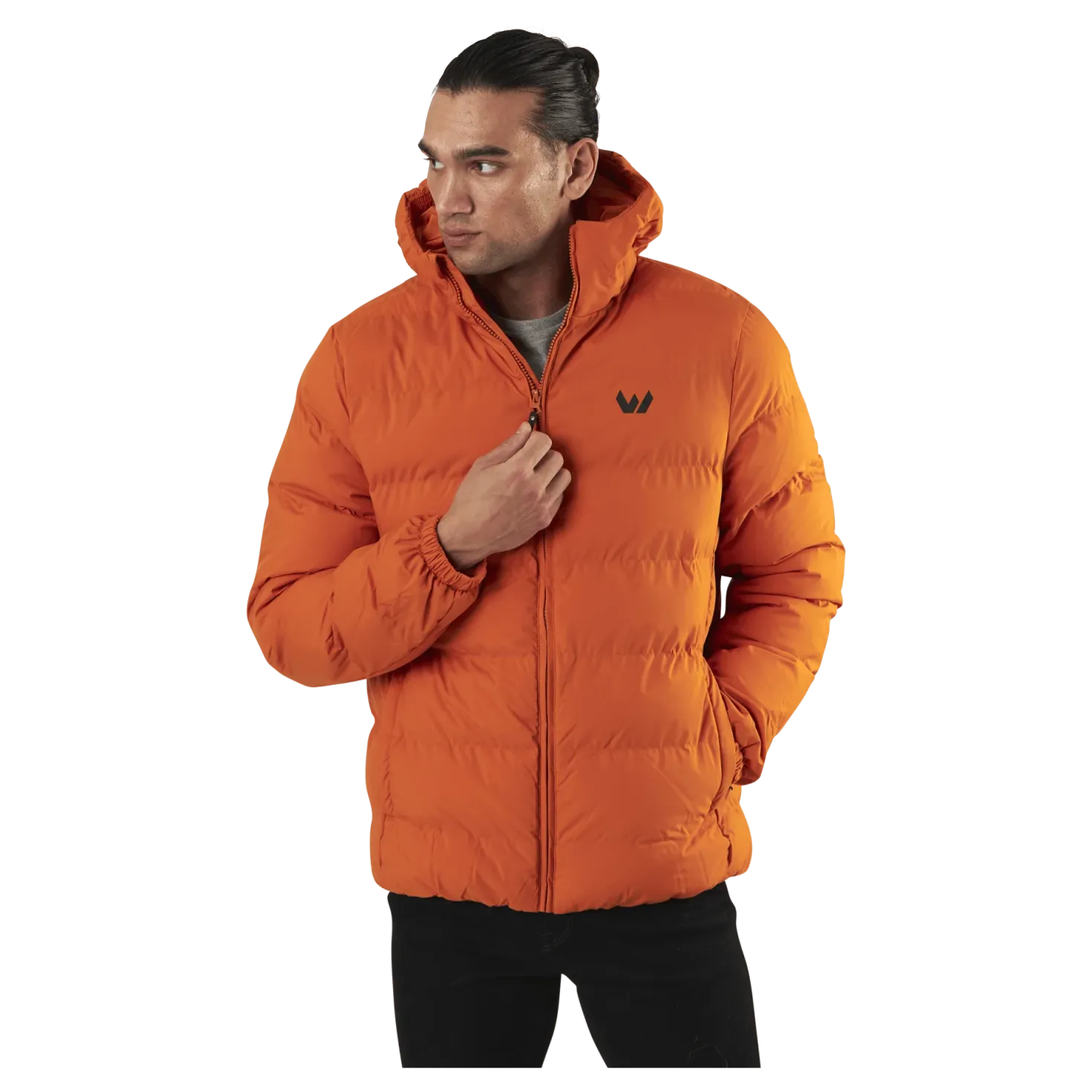 Jakob Padded Jacket Orange