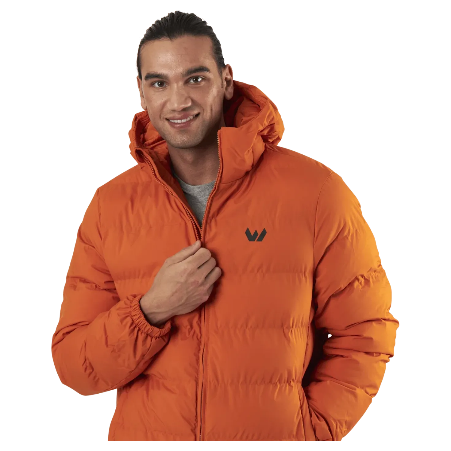Jakob Padded Jacket Orange
