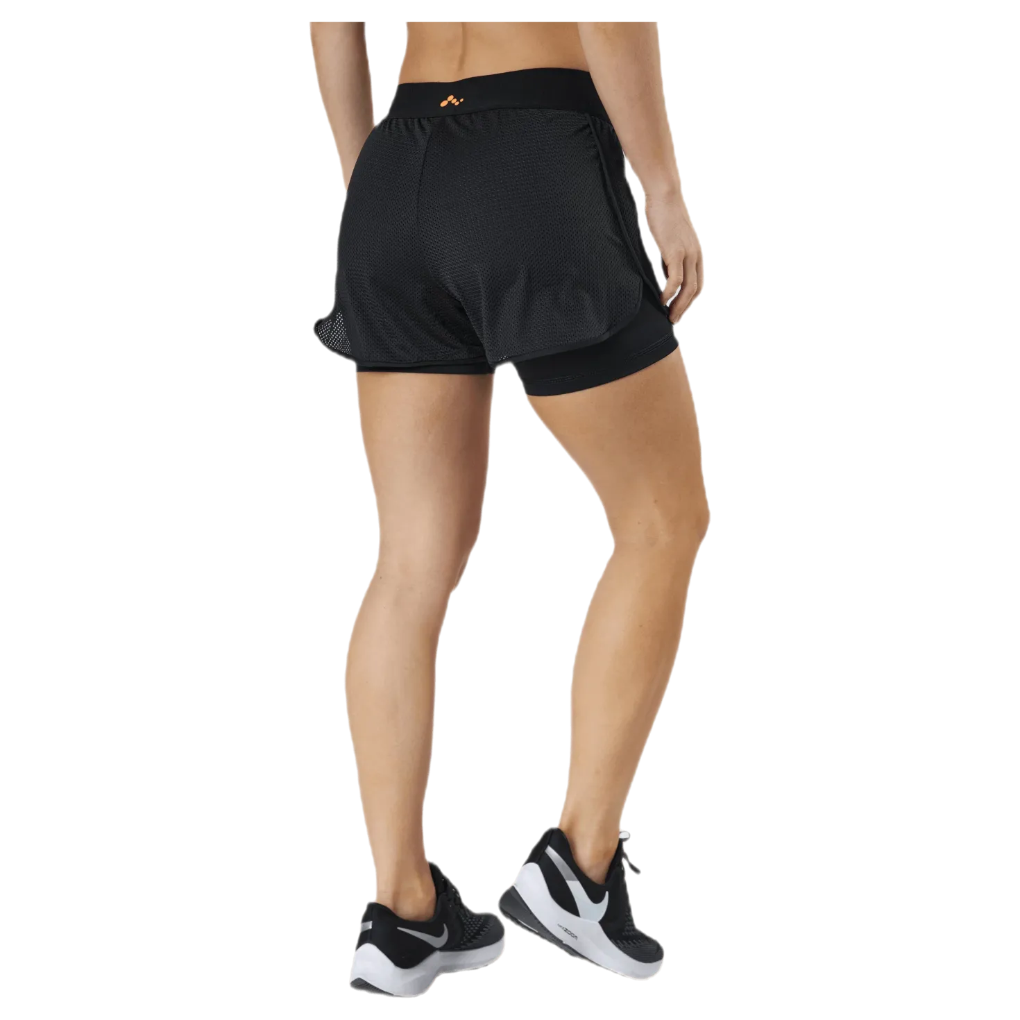 Jama Loose Train Shorts Black