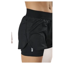 Jama Loose Train Shorts Black
