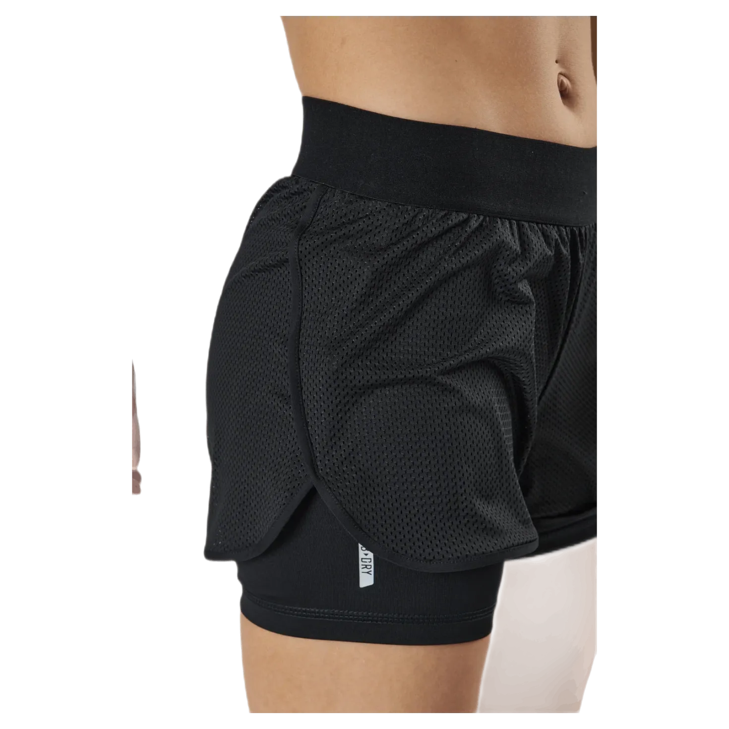 Jama Loose Train Shorts Black