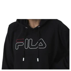 Jana Cropped Hoody Black
