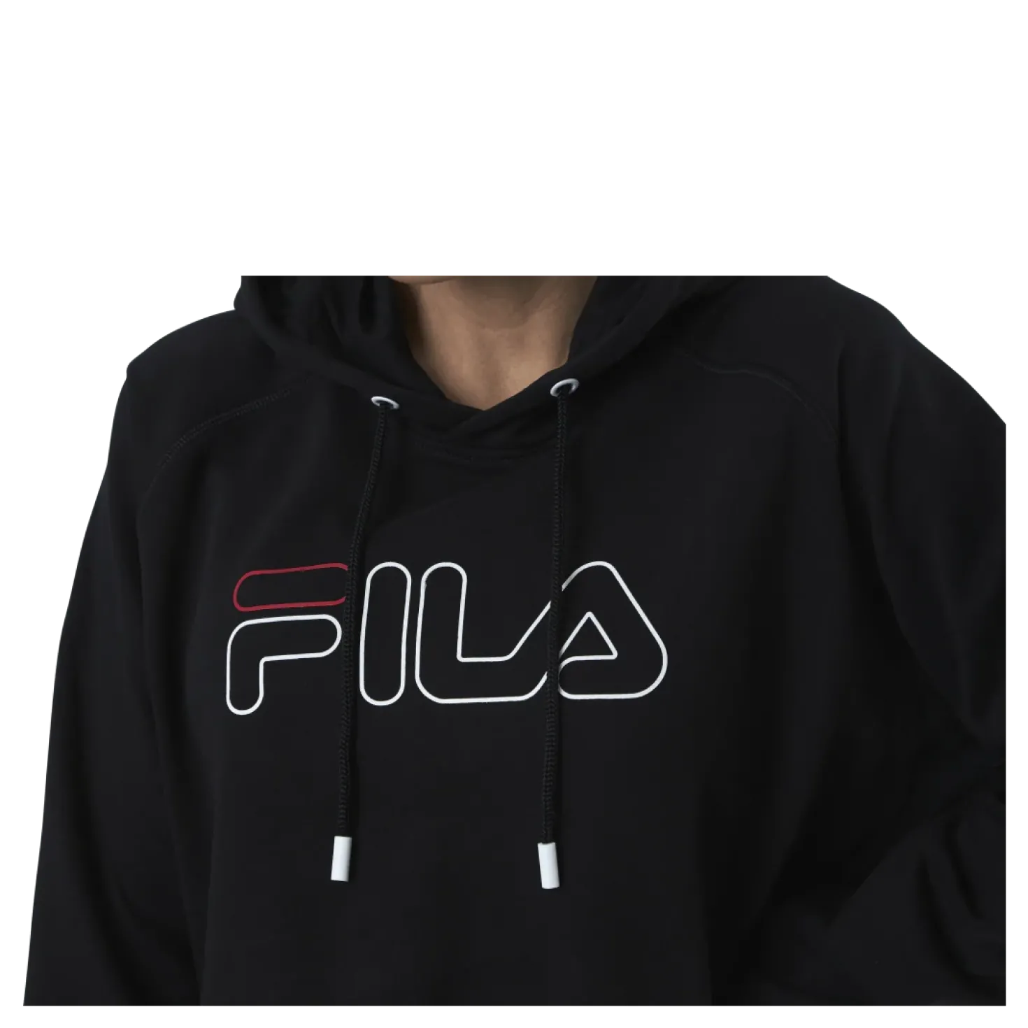 Jana Cropped Hoody Black