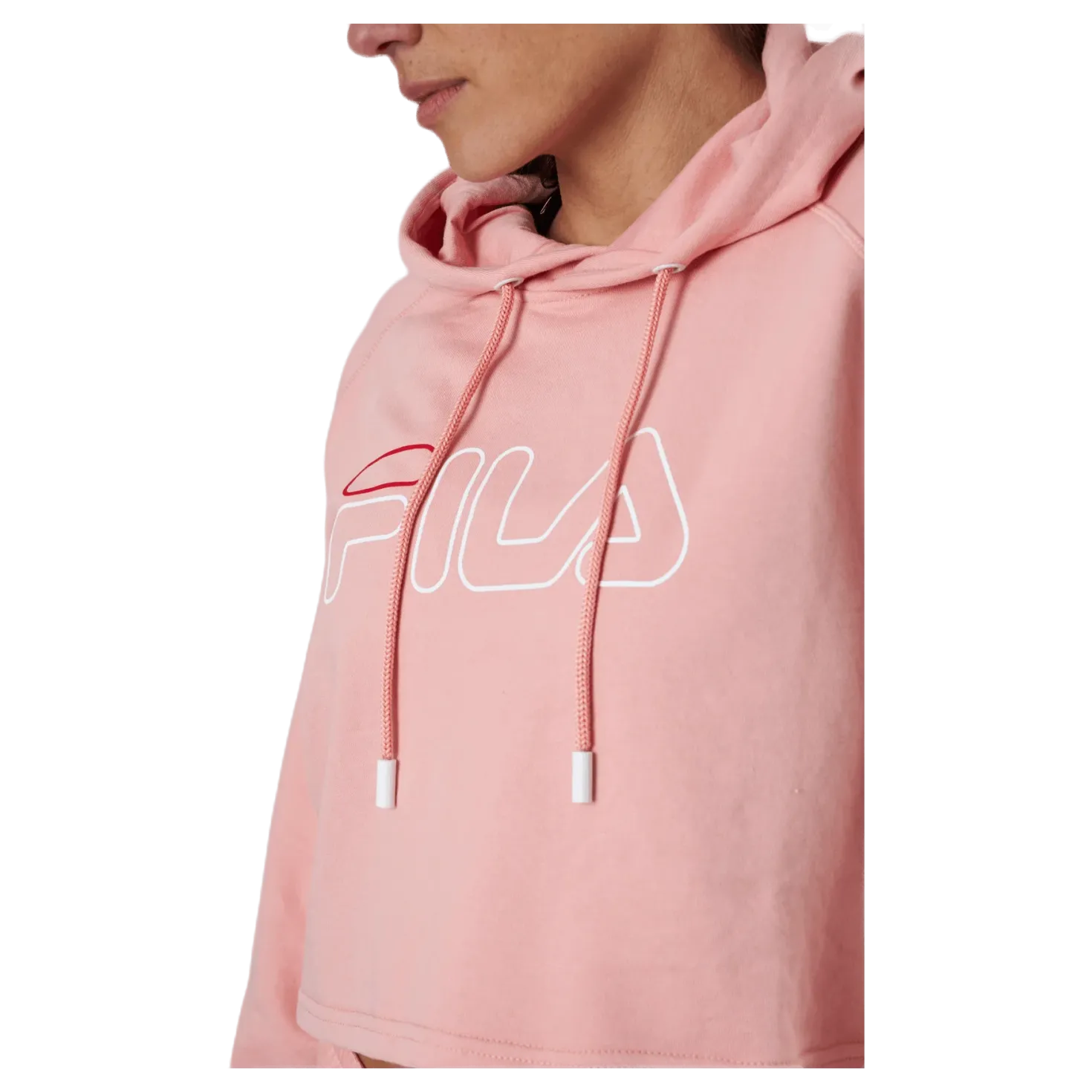Jana Cropped Hoody Pink