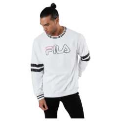 Janek Sporty Crew Sweat White