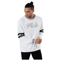 Janek Sporty Crew Sweat White