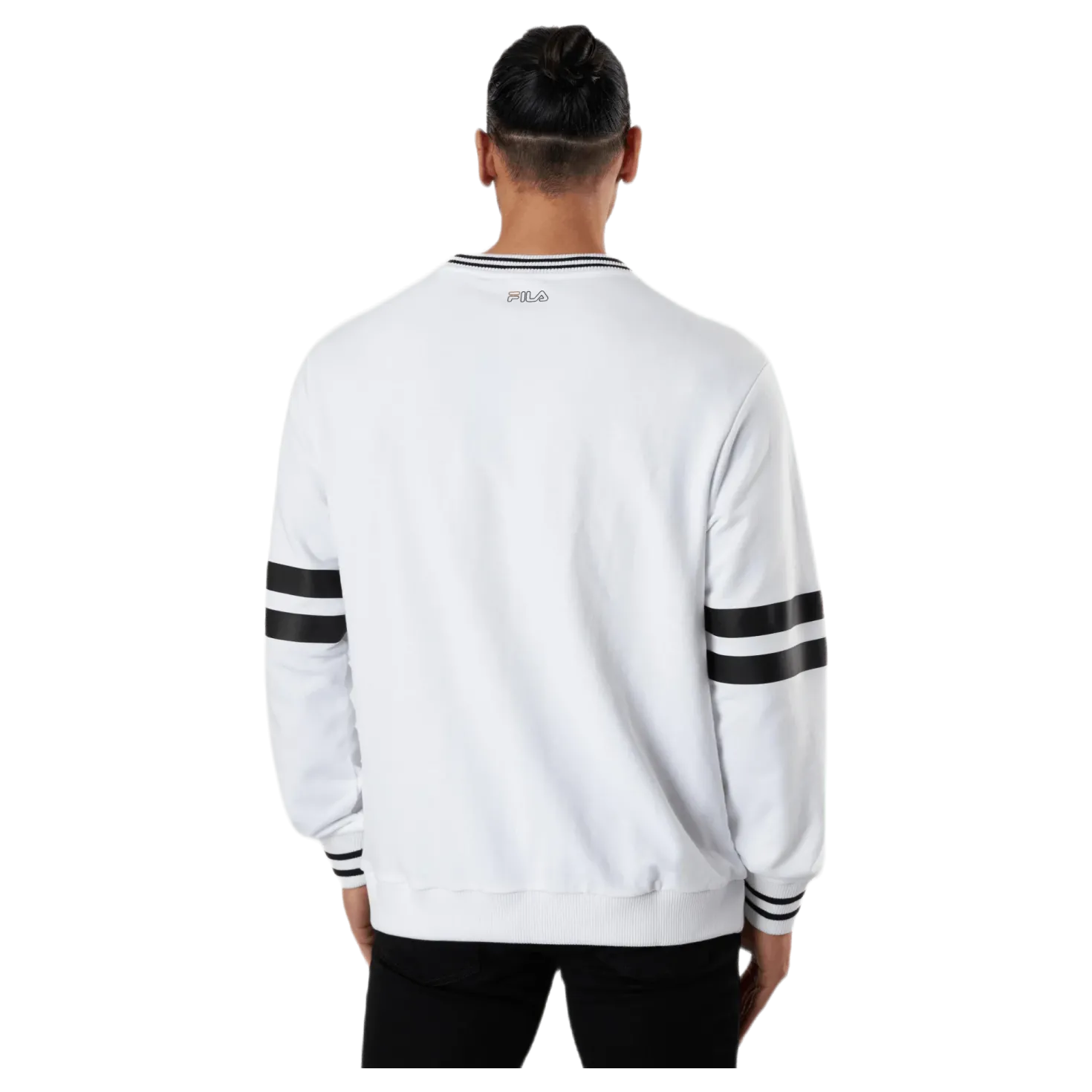 Janek Sporty Crew Sweat White