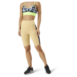 Janni High Waist Shorts Yellow