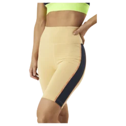 Janni High Waist Shorts Yellow