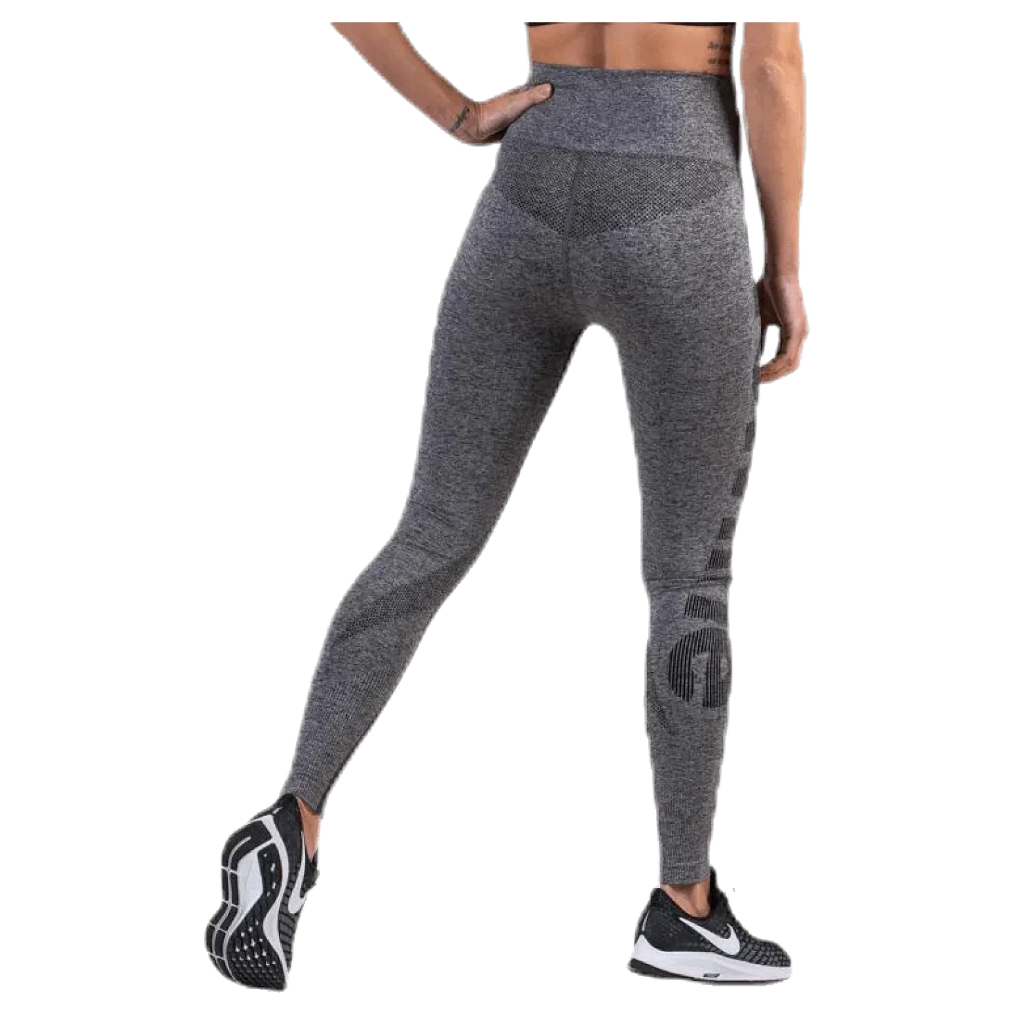 Jaquard Tights Grey