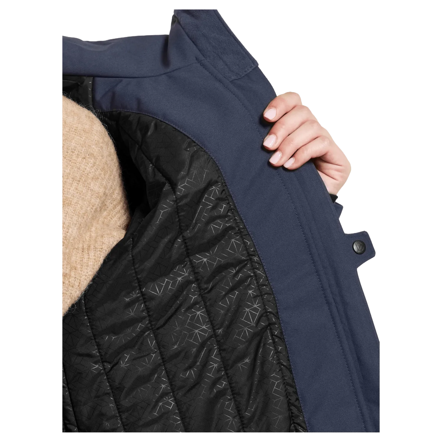 Jennie Wns Jkt Dark Night Blue