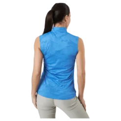 Jess Ss Polo Shirt Pacific