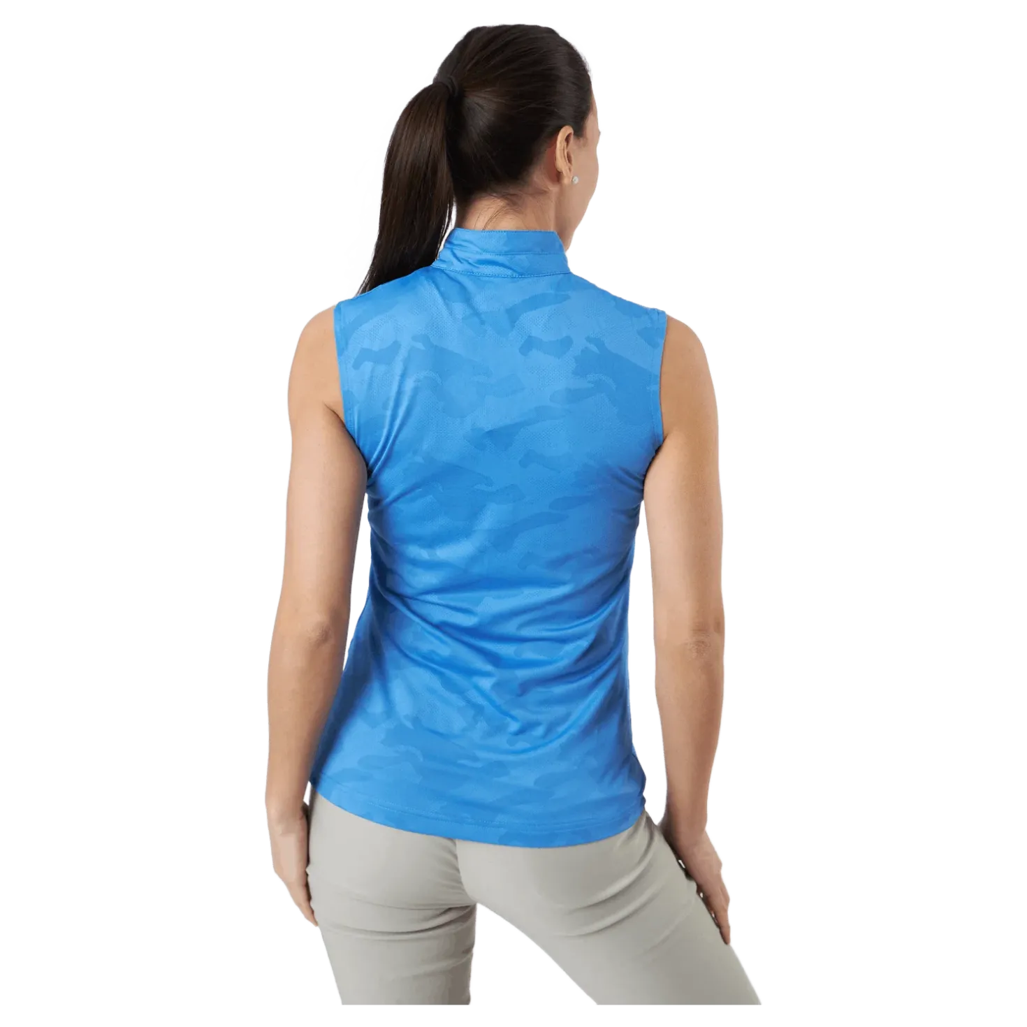Jess Ss Polo Shirt Pacific