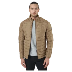 Jjeace Spring Puffer Collar Sn Elmwood