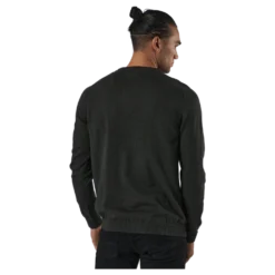 Jjebasic Knit Crew Neck Forest Night