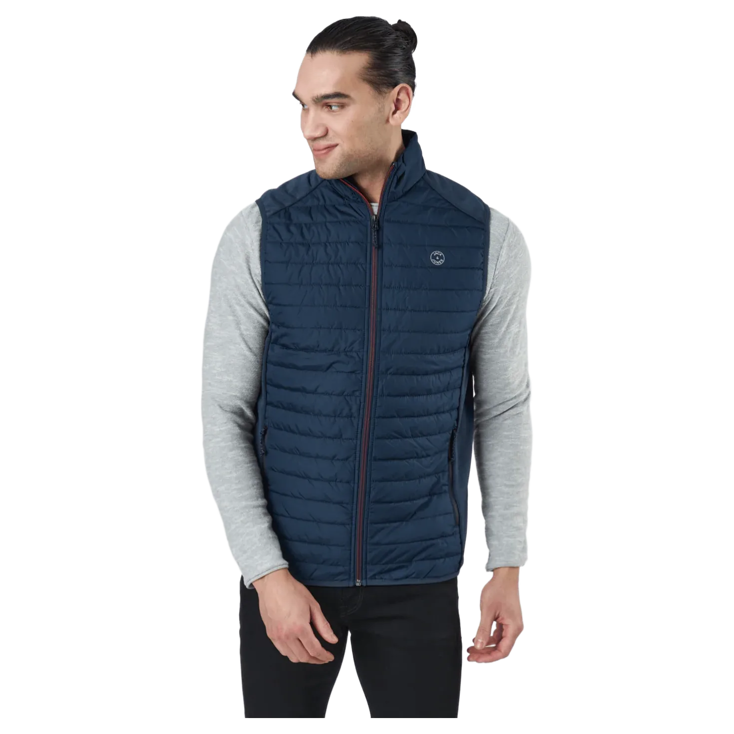 Jjemulti Bodywarmer Collar Noo Navy Blazer