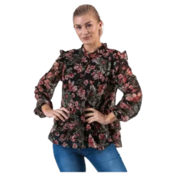 Joan Ls Top Black