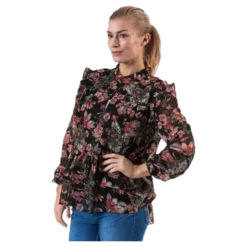 Joan Ls Top Black