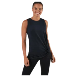 Jolie Knot Singlet Black
