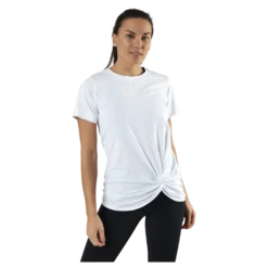 Jolie Knot Tee White