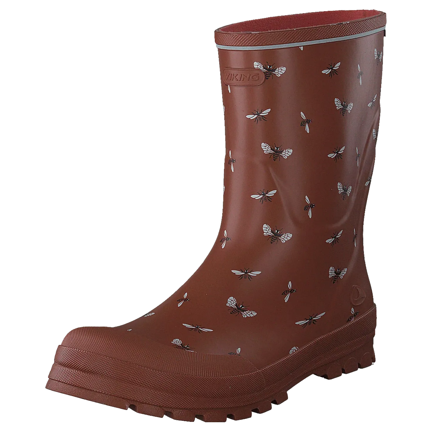 Jolly Print Cognac/white