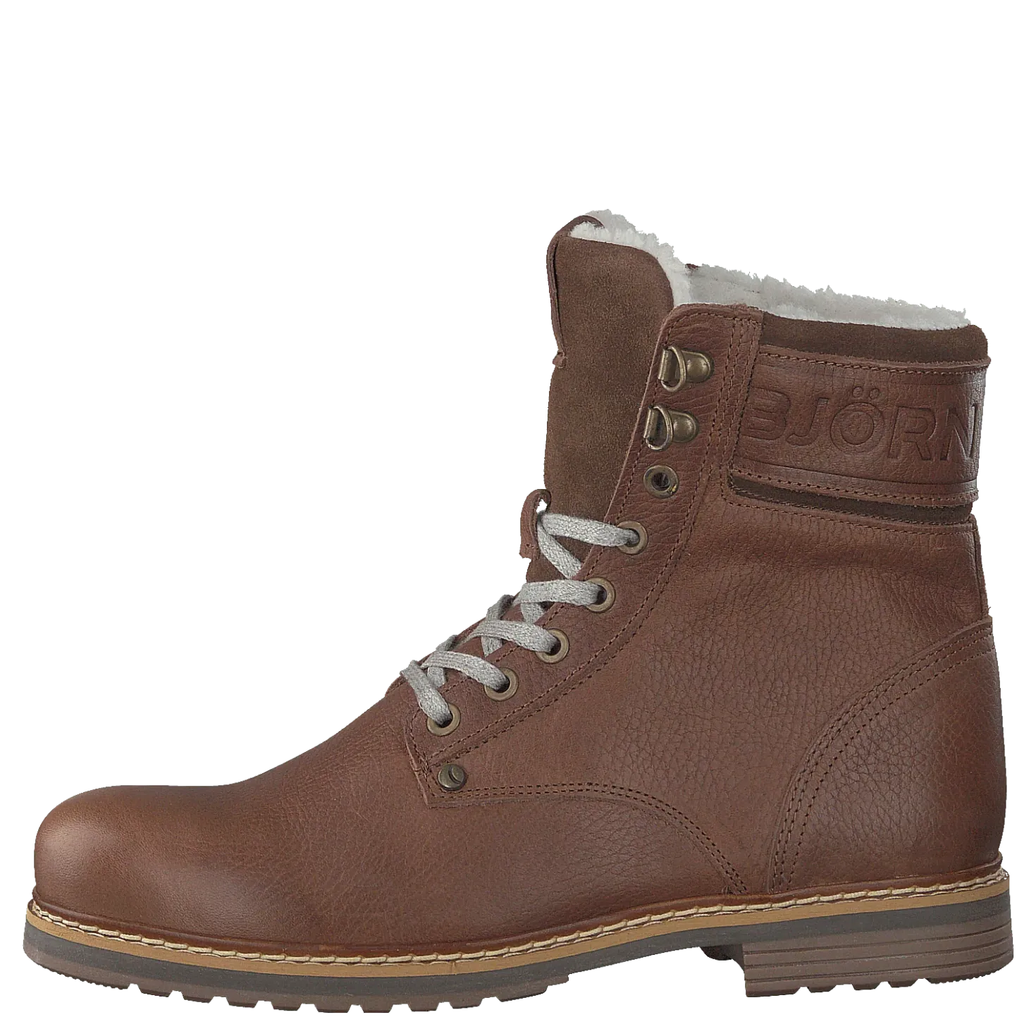 Josie High Fur Dark Brown