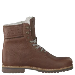 Josie High Fur Dark Brown