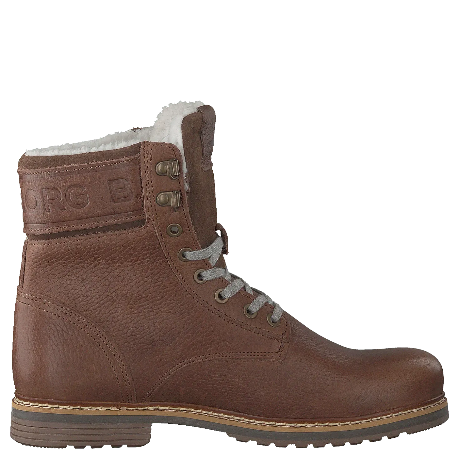 Josie High Fur Dark Brown