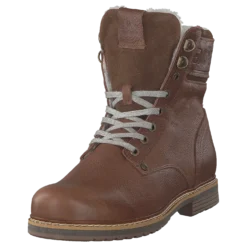 Josie High Fur Dark Brown
