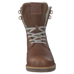 Josie High Fur Dark Brown