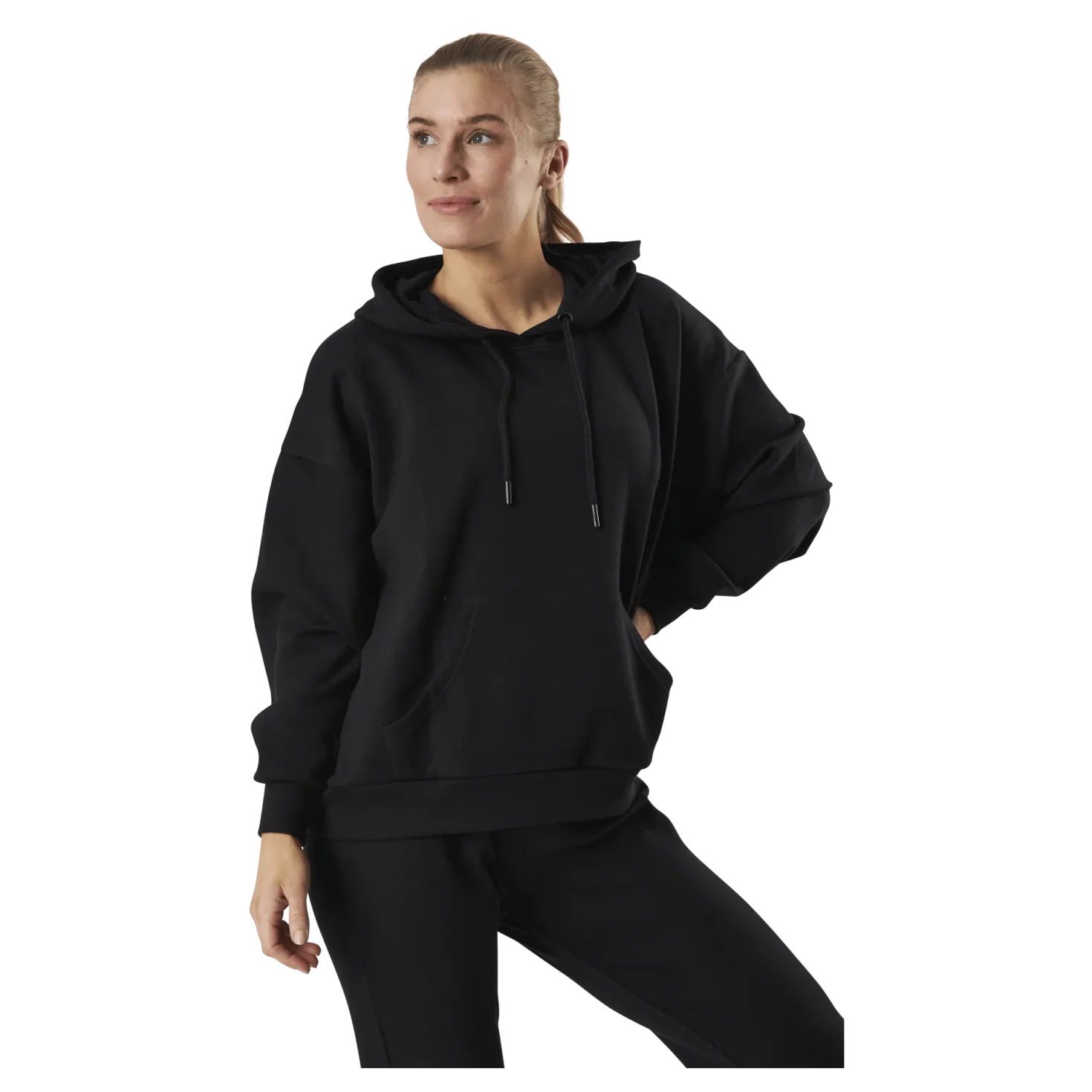 Joy L/S Oversize Hood Swt Black