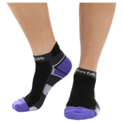 Joyner low-Cut Running socks Purple/Black