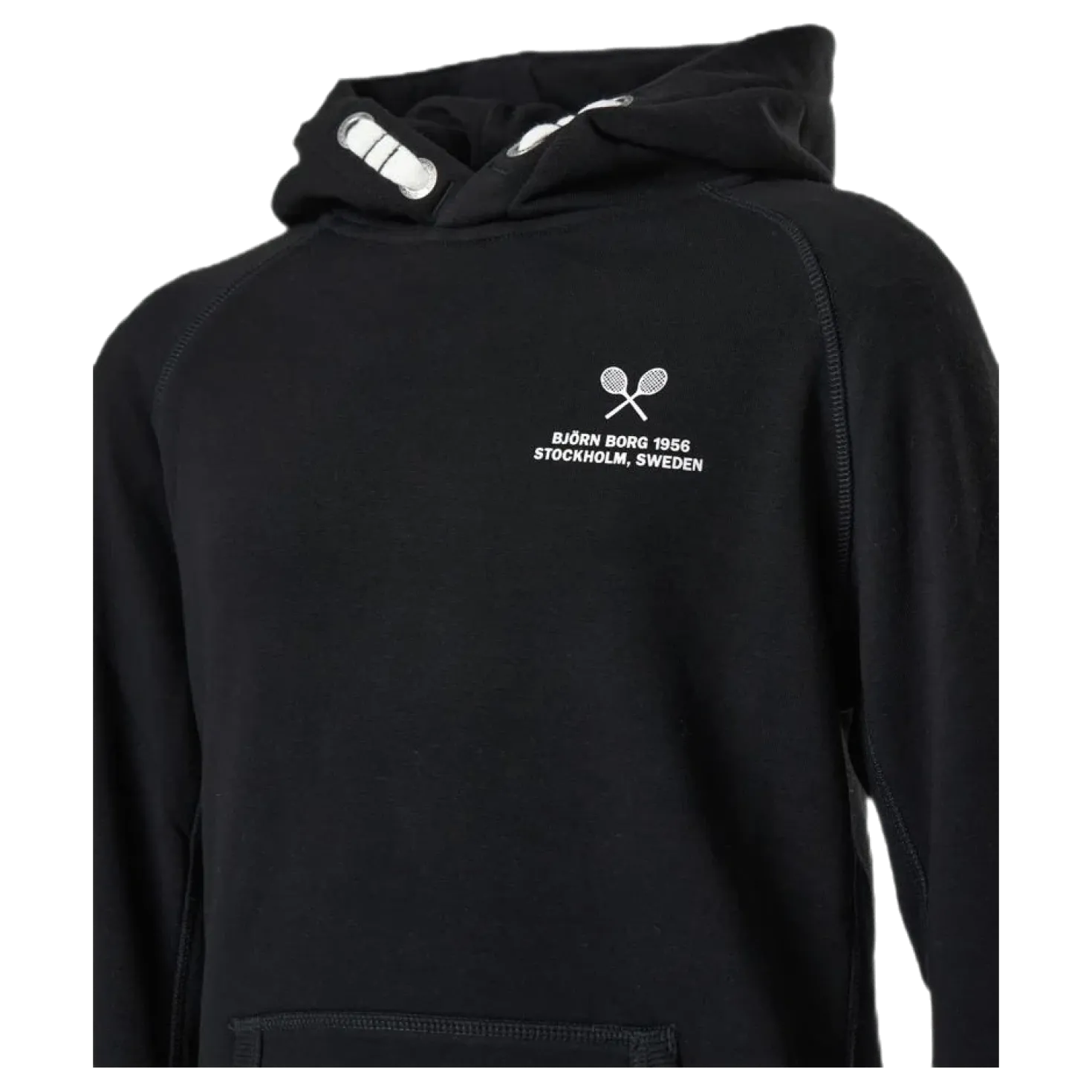 Jr Borg Sport Hoodie Black