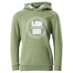 Jr Borg Sport Hoodie Green