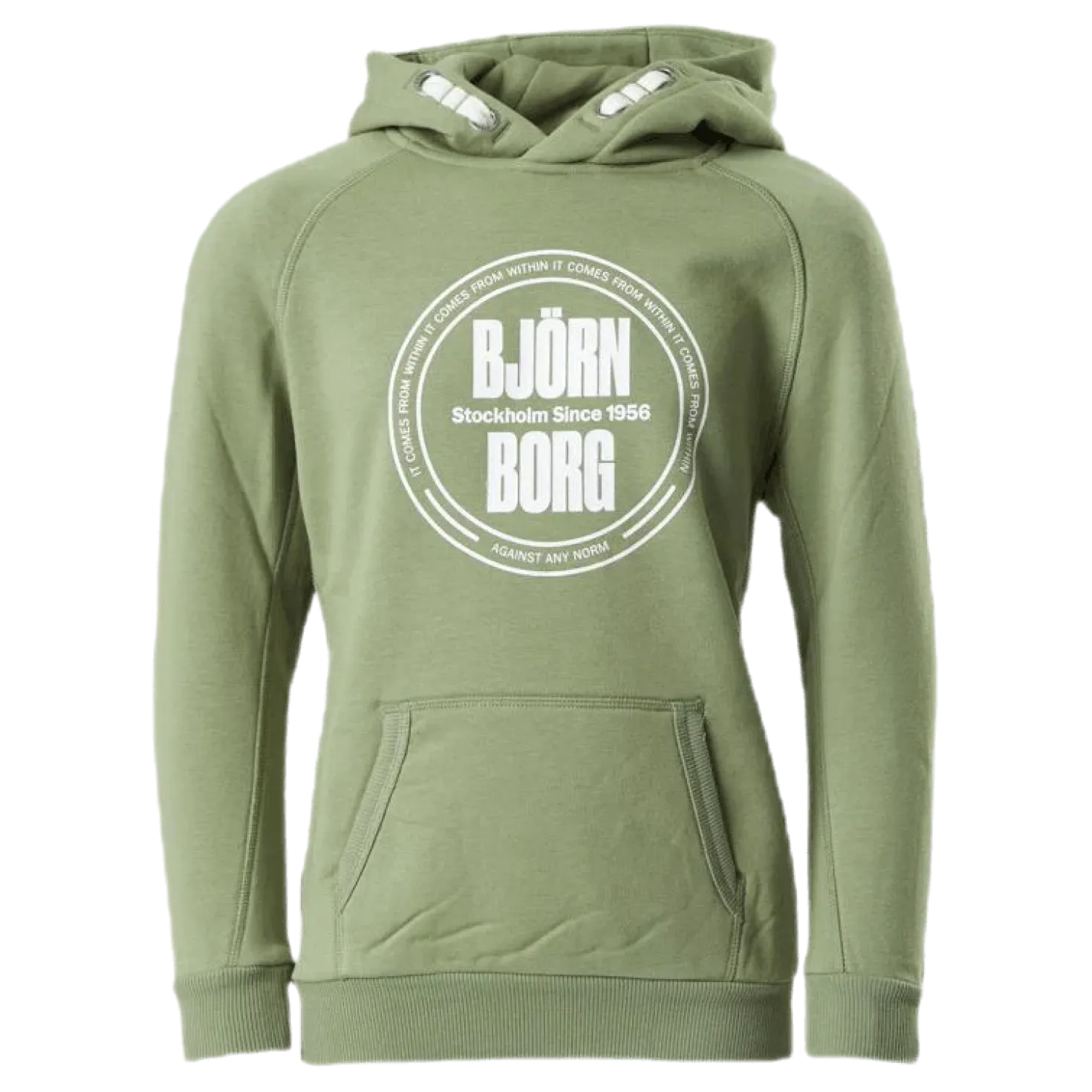 Jr Borg Sport Hoodie Green