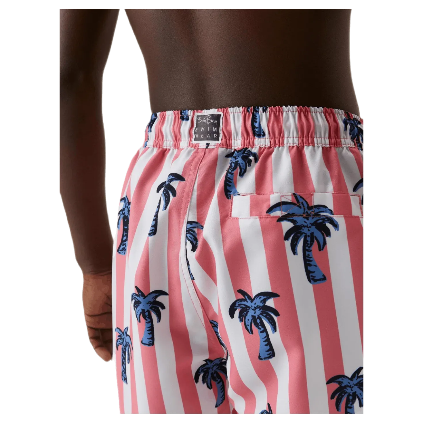 Jr Loose Kenny Swimshorts Pink/Blue