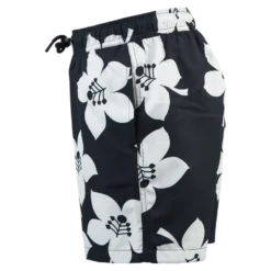 Jr Loose Kenny Swimshorts White/Black